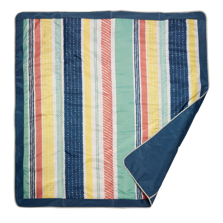 Jj Cole Essentials Outdoor Mat Peruvian Stripe Babies R Us Canada