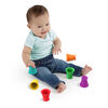 Set de 6 jouets ventouses Stack and Squish Cups de Baby Einstein pour jouer à la plage, dans le bain ou au sol