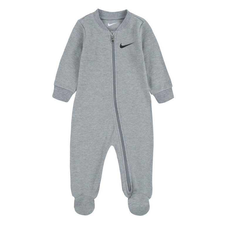 Nike Footed Coverall - Dark Grey Heather - 6 Months