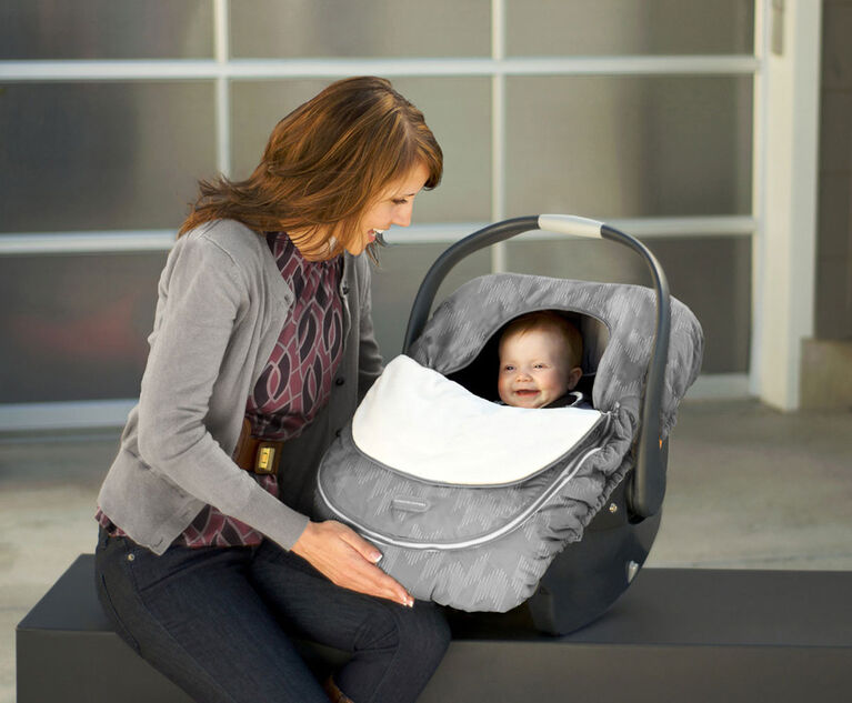 Jj Cole Car Seat Cover Herringbone Babies R Us Canada