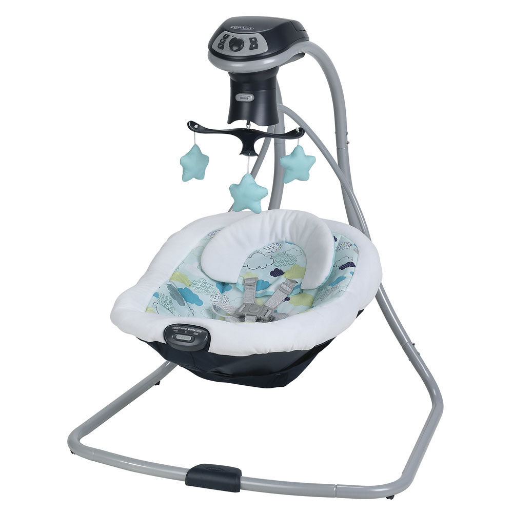 graco simple sway swing stratus