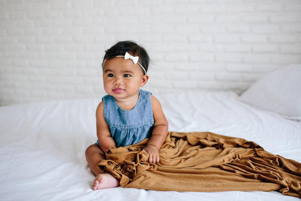 Copper Pearl Camel Swaddle