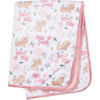 Gerber Plush Blanket - Woodland Pink