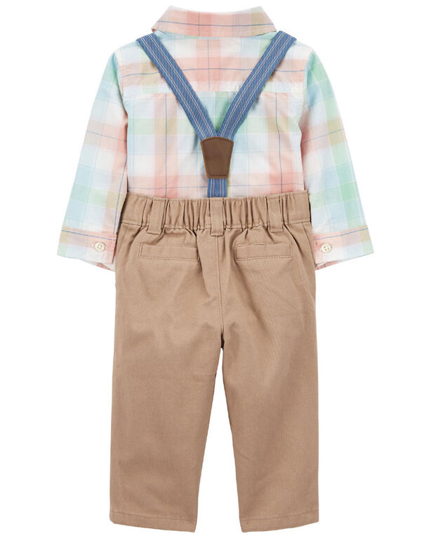 Carter's Three Piece Dress Me Up Set Blue