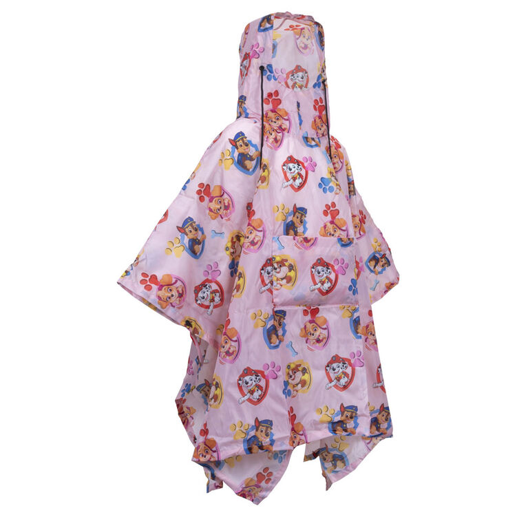 Paw Patrol Kids Paw Patrol Fold Out Poncho Multi Pink