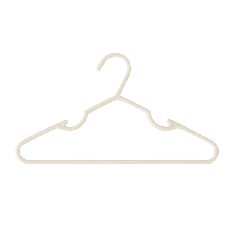White Baby Hangers 10 Pack by Nemcor