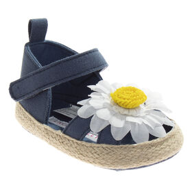 Infant Navy Espadrille Shoe Size 2