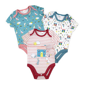 Lily & Jack Organic 3 Piece Bodysuit: Birdhouse 