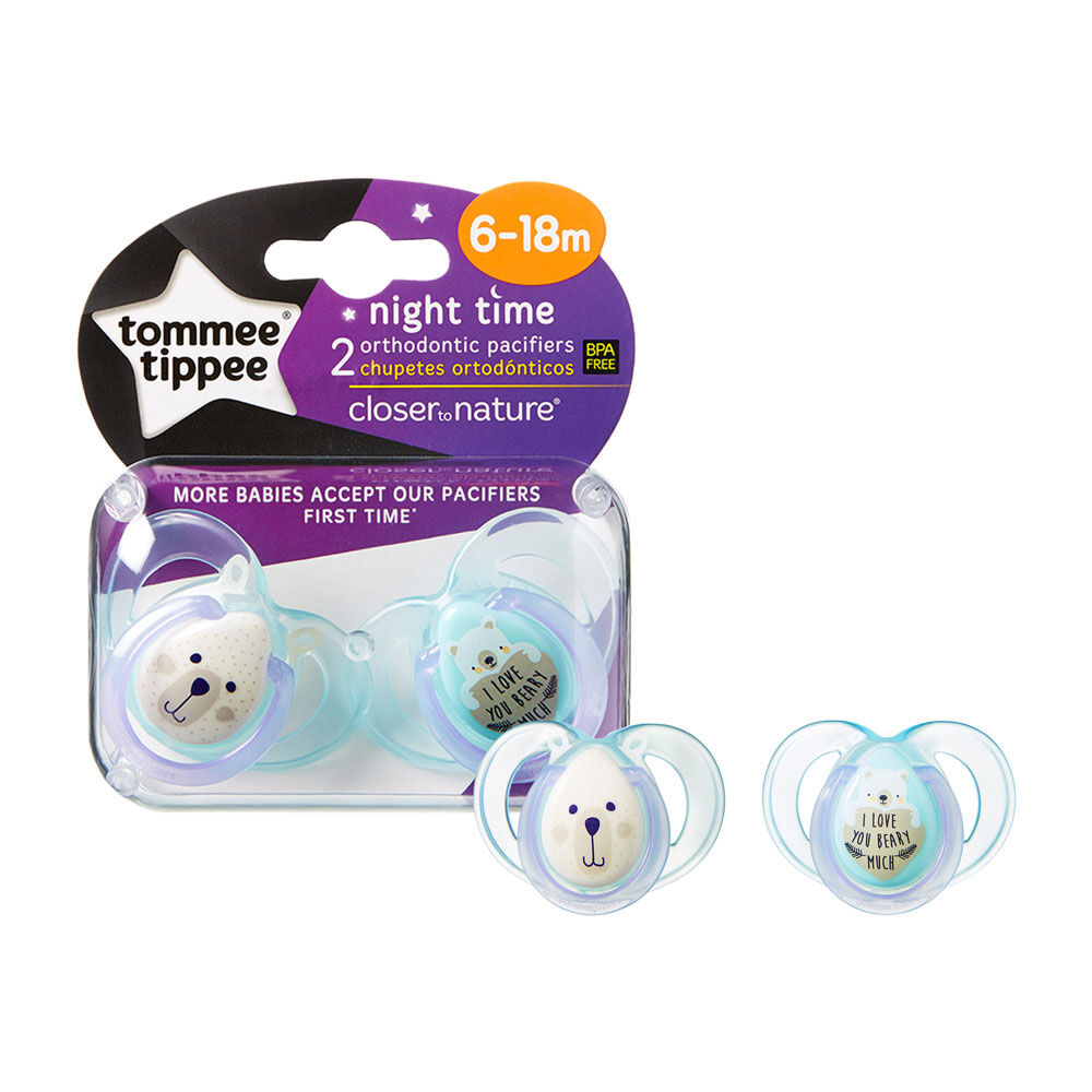 tommee tippee night time dummies