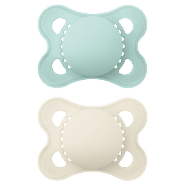 MAM Matte Pacifier 0-6Mo Unisex 2Pk