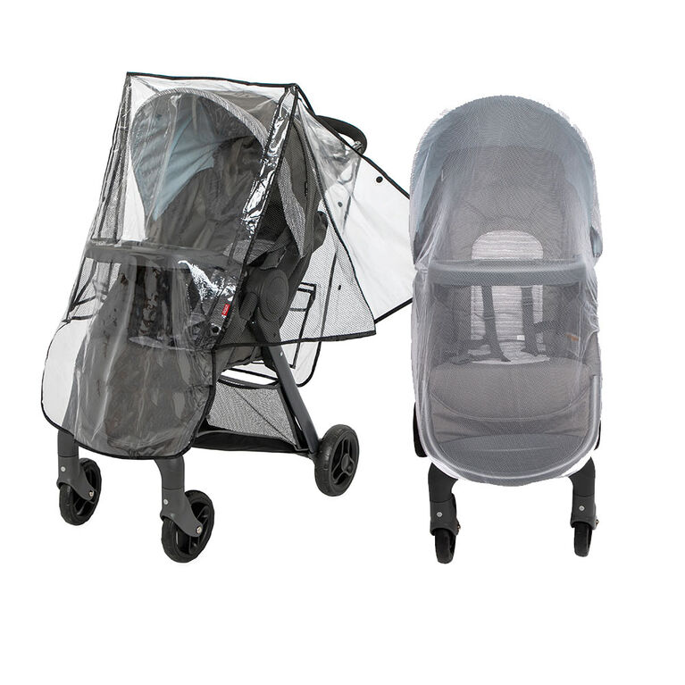 Nuby Eco Stroller Weather Shield & Bug Netting Set