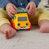 Fisher-Price - Camion-benne Roulis-Boulis, jouet à pousser avec perles
