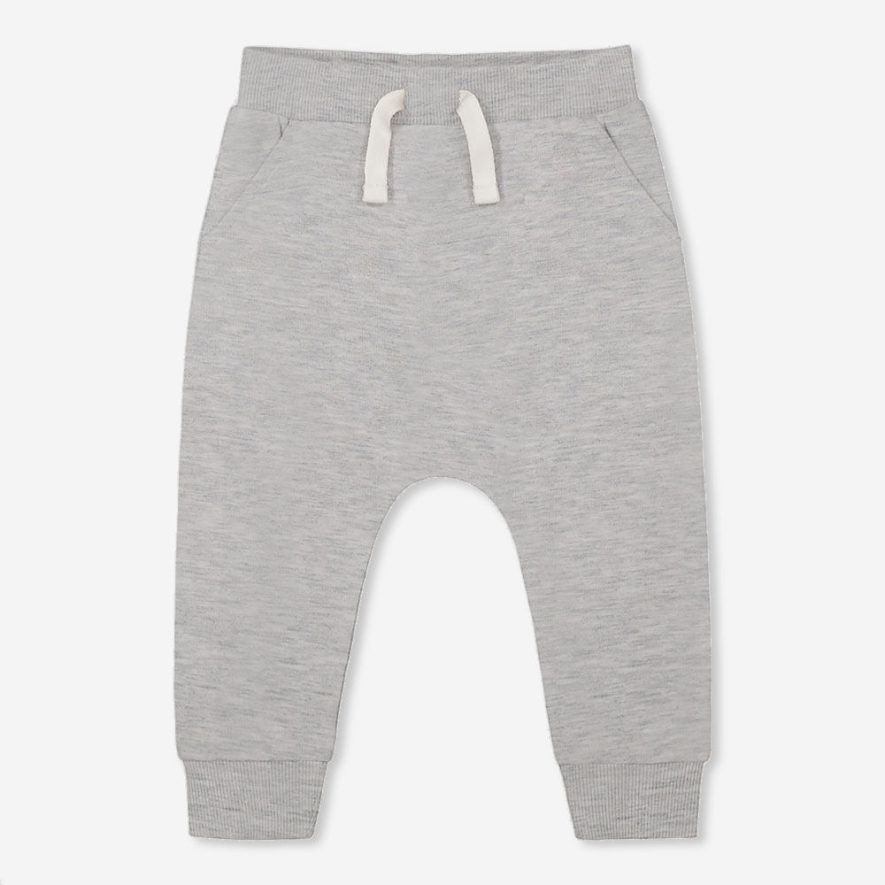 Baby grey joggers top