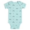Koala Baby 4 Pack Short Sleeve Bodysuit, Brilliant White, 3-6M