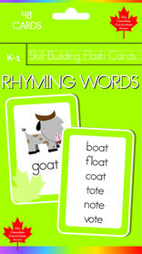 K-1 Skill Building - Rhyming Words - Édition anglaise