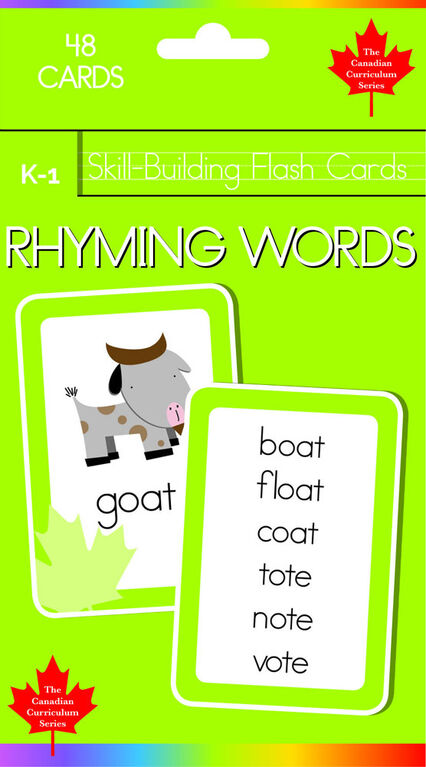 K-1 Skill Building - Rhyming Words - English Edition