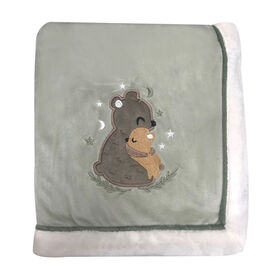Koala Baby - Sage Ours Maman Et Bébé Couverture 2 Couches