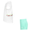 Nike T-shirt and Short Set - Green - Size 4