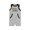 Snugabye Boys - Sleeveless Romper W/Konga Pocket - Awesome Grey 18-24 Months