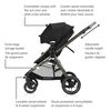 Maxi Cosi Zelia Luxe 5-in-1 Modular Travel System  - New Hope Black