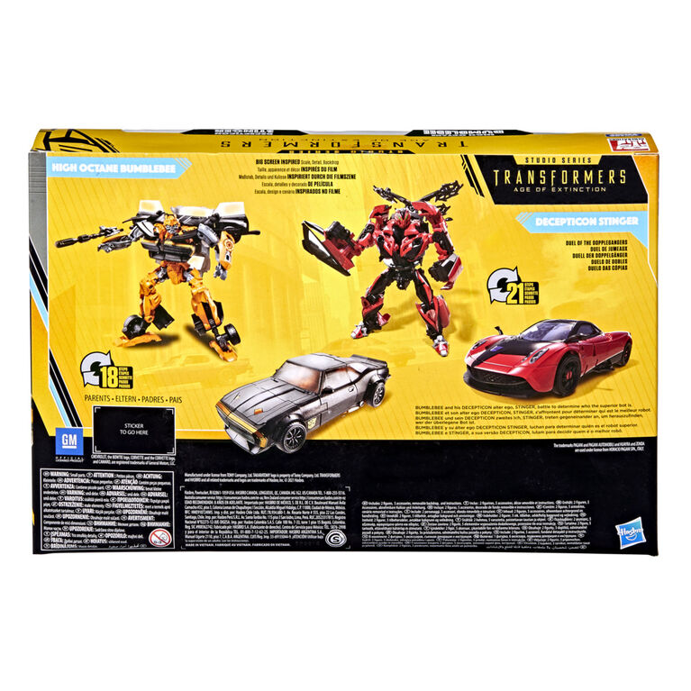 Transformers Buzzworthy Bumblebee Studio Series Deluxe 79BB High Octane