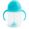 Any Angle tasse avec paille flexible lestée 207ml bleu