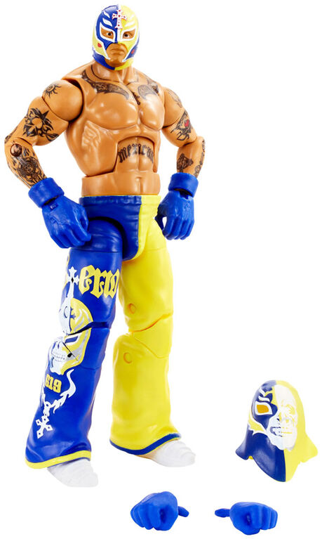 WWE Network Spotlight Rey Mysterio Elite Collection Action Figure - English Edition