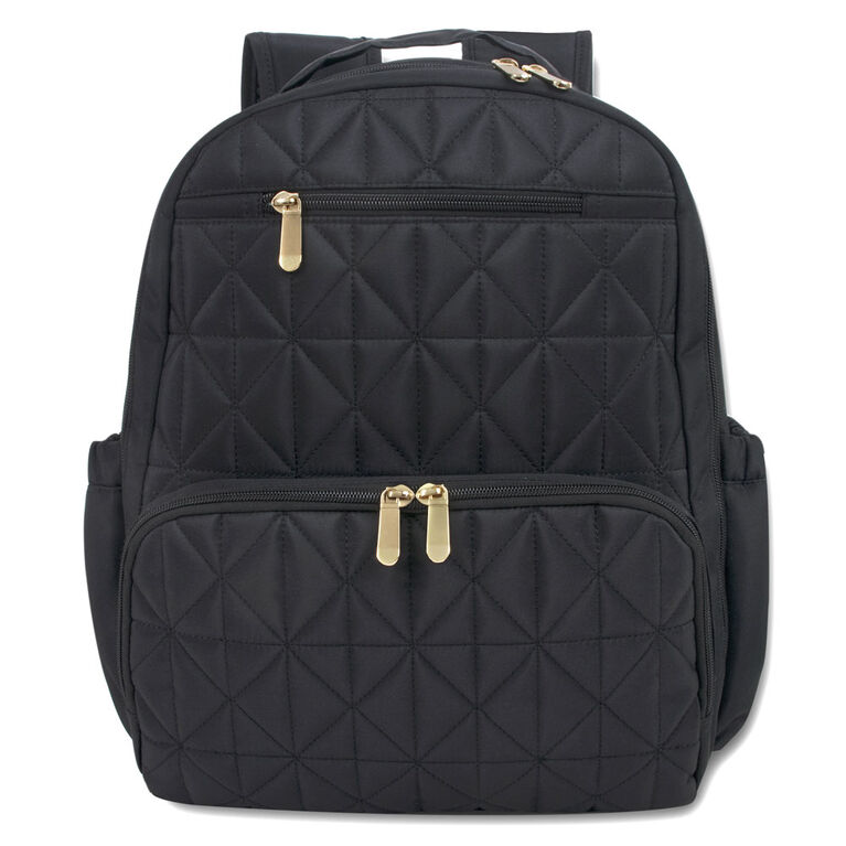 Koala Baby Black Quilted Backpack