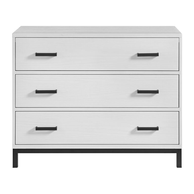 Bayfield 3 Drawer Dresser Rustic White - R Exclusive