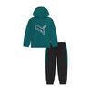 PUMA - Zip Up Hoodie & Jogger Set Evergreen 6