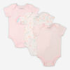 Rococo 3 Pack Bodysuit Set Pink