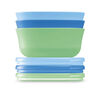 NUK Stacking Bowls 3Pack - Blue/Green