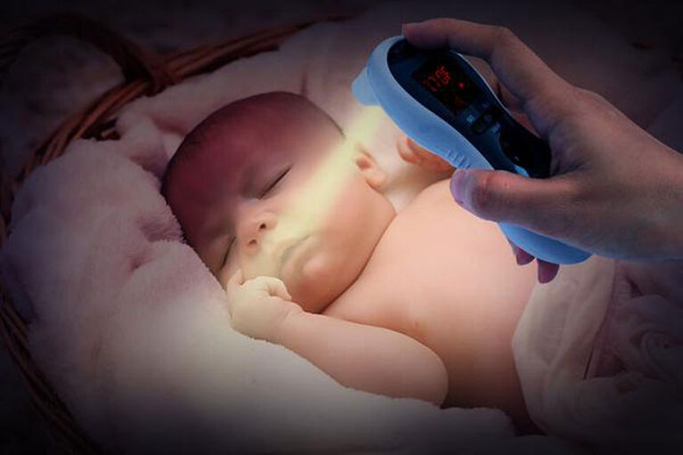 MOBI Ultra Pulse Thermomètre pour parler de l'oreille, du front et du pouls - Édition anglaise