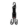 Nuby Deluxe Car Seat & Stroller Hooks, 2 Pack - Black