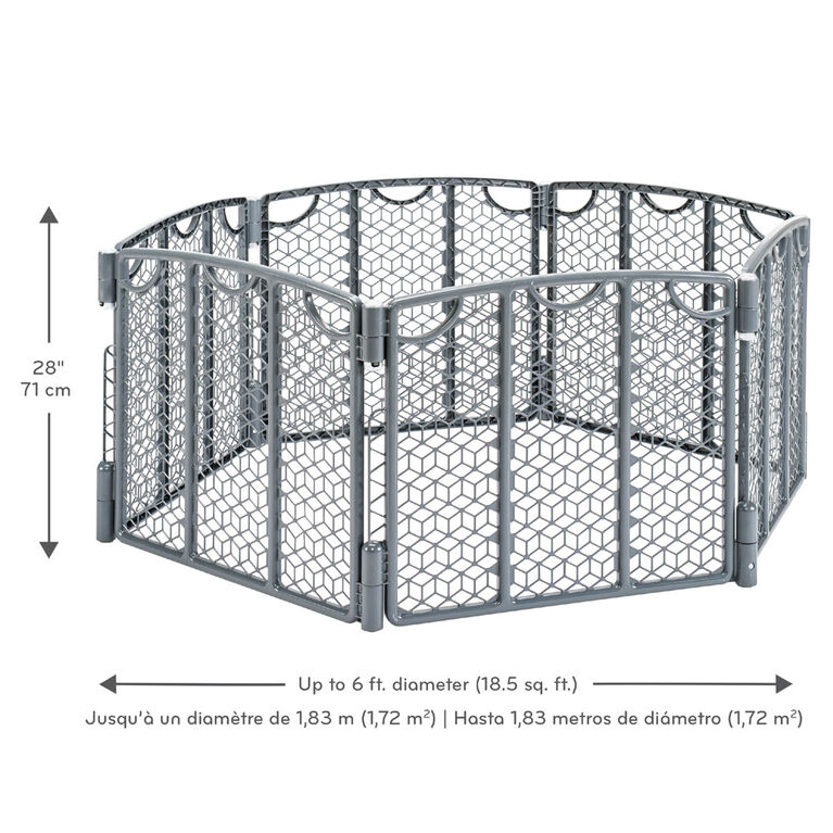 Evenflo Versatile Play Space Cool Grey - R Exclusive