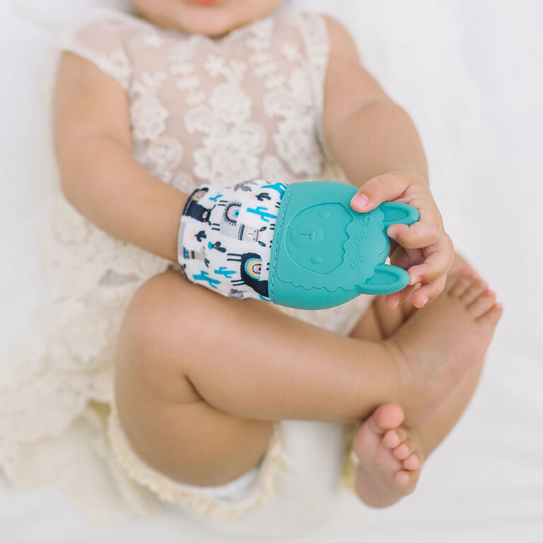 Itzy Ritzy Silicone Teething Mitt - Llama