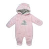 Combinaison en fausse fourrure Bambi de Disney - Rose, 6-12 mois