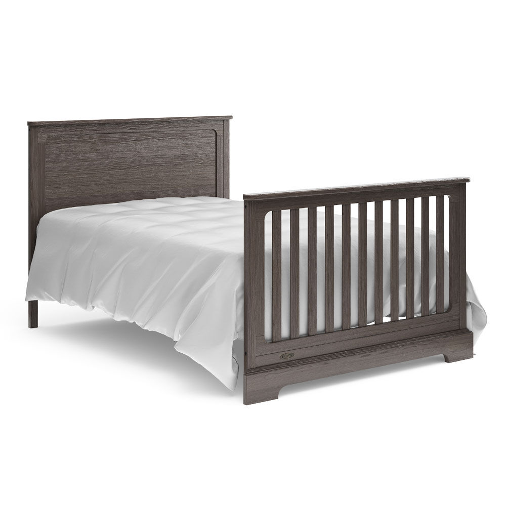 slate gray crib