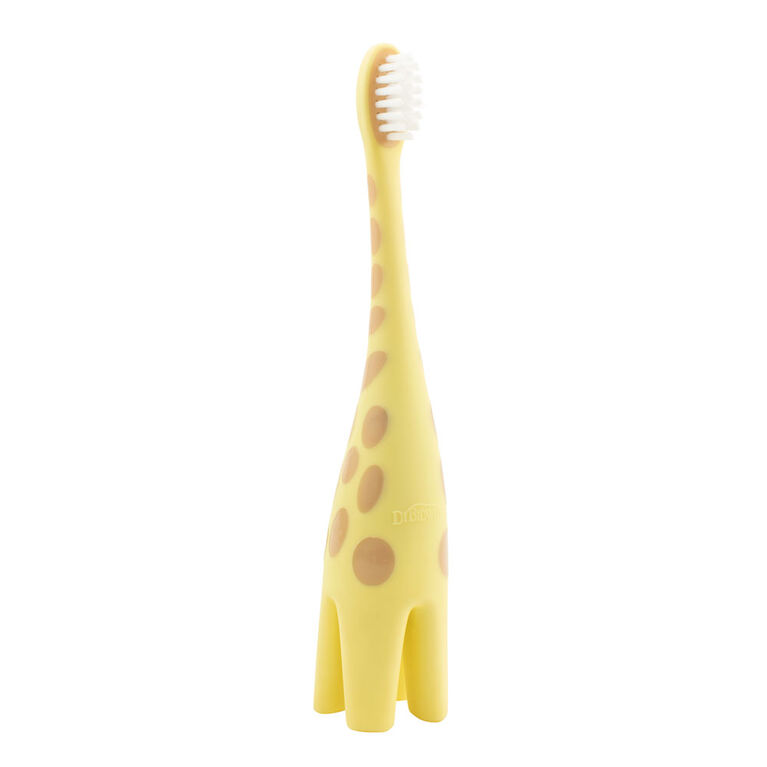 Dr. Brown's - Brosse à dents pour nourrisson à tout-petit, girafe, 0+