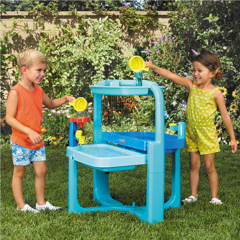 Table pliante de jeu d'eau Little TikesMD Easy StoreMC pour l'extérieur avec accessoires