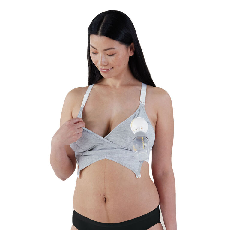 Soutien-gorge d'allaitement et d'expression du lait Original - Durable, Colombe, Grande