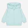 Rococo Kids Zip Hoody Aqua