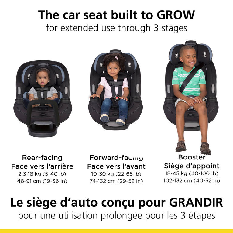 Siège d'auto convertible tout-en-un Grow and Go - Lakesport