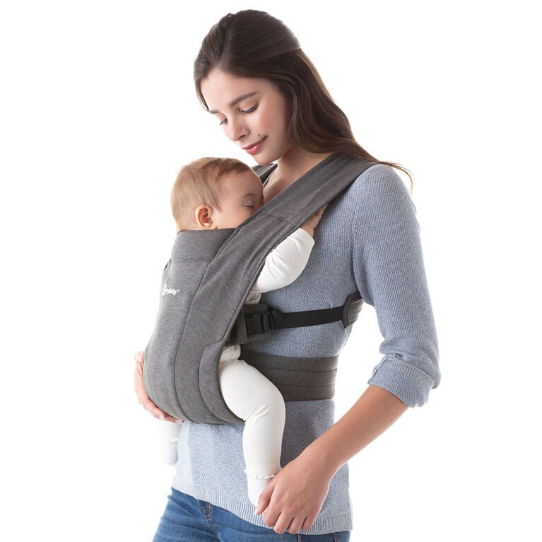 Porte Bebe Nouveau Ne Confortable Embrace D Ergobaby Gris Chine Babies R Us Canada