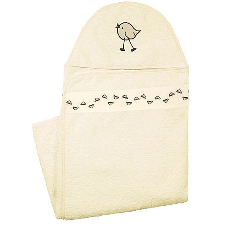 Kushies Hooded Towel - Butter