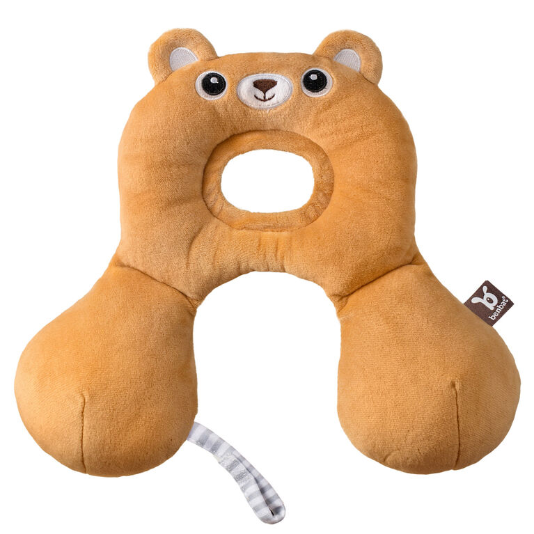 Benbat - Total Support Headrest - Bear / Brown / 0-12 Months Old