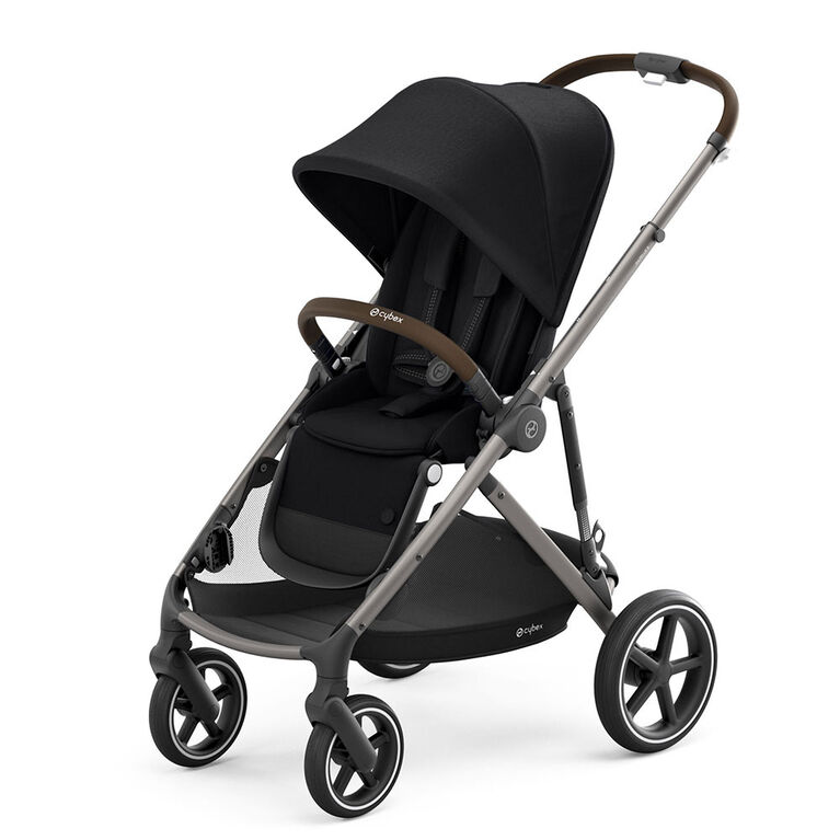 Pousette Gazelle S de Cybex- Black Navy blue - L'univers de mon bébé