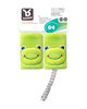 Benbat - Seat Belt Pals - Frong / Green / 0-12 Months Old