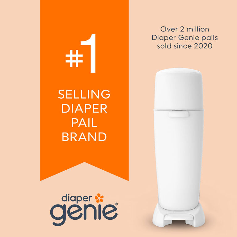 Diaper Genie Signature Pail - Grey