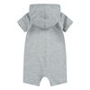 Levis Hooded Graphic Romper - Grey Heather - Size 12M